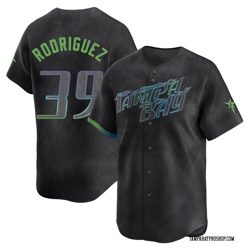 Manuel Rodriguez Youth Tampa Bay Rays 2024 City Connect Jersey - Charcoal Limited