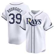 Manuel Rodriguez Youth Tampa Bay Rays Home Jersey - White Limited