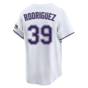 Manuel Rodriguez Youth Tampa Bay Rays Throwback Cooperstown Jersey - White Limited