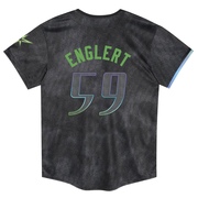 Mason Englert Toddler Tampa Bay Rays 2024 City Connect Jersey - Charcoal Limited