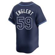 Mason Englert Youth Tampa Bay Rays Away Jersey - Navy Limited