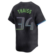 Matt Thaiss Men's Tampa Bay Rays 2024 City Connect Jersey - Charcoal Limited