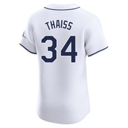 Matt Thaiss Men's Tampa Bay Rays Home Jersey - White Elite