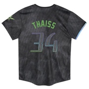 Matt Thaiss Toddler Tampa Bay Rays 2024 City Connect Jersey - Charcoal Limited