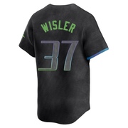 Matt Wisler Men's Tampa Bay Rays 2024 City Connect Jersey - Charcoal Limited