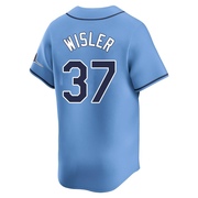 Matt Wisler Men's Tampa Bay Rays Alternate Jersey - Light Blue Limited