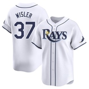 Matt Wisler Men's Tampa Bay Rays Home Jersey - White Limited
