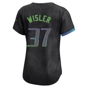 Matt Wisler Women's Tampa Bay Rays 2024 City Connect Jersey - Charcoal Limited