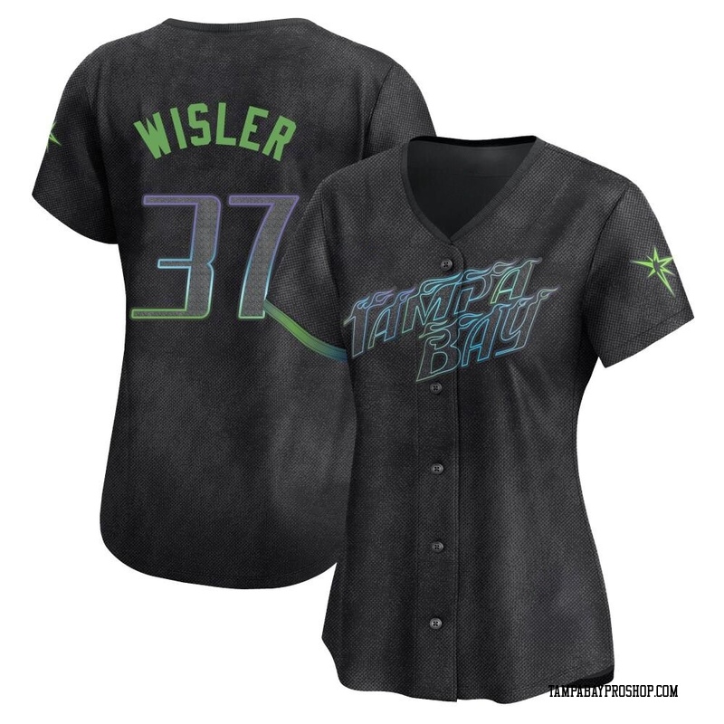 Matt Wisler Women's Tampa Bay Rays 2024 City Connect Jersey - Charcoal Limited