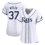 Matt Wisler Women's Tampa Bay Rays Home Jersey - White Limited