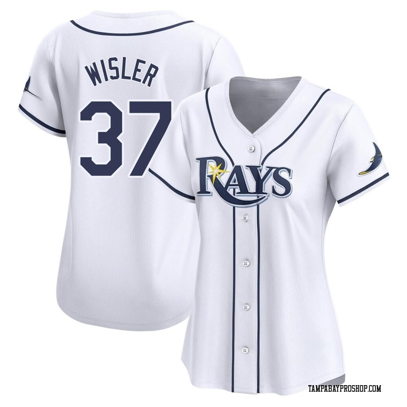 Matt Wisler Women's Tampa Bay Rays Home Jersey - White Limited