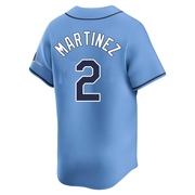 Michael Martinez Men's Tampa Bay Rays Alternate Jersey - Light Blue Limited