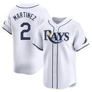 Michael Martinez Men's Tampa Bay Rays Home Jersey - White Limited