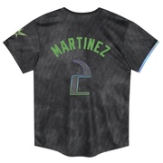 Michael Martinez Toddler Tampa Bay Rays 2024 City Connect Jersey - Charcoal Limited