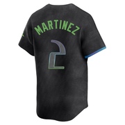 Michael Martinez Youth Tampa Bay Rays 2024 City Connect Jersey - Charcoal Limited