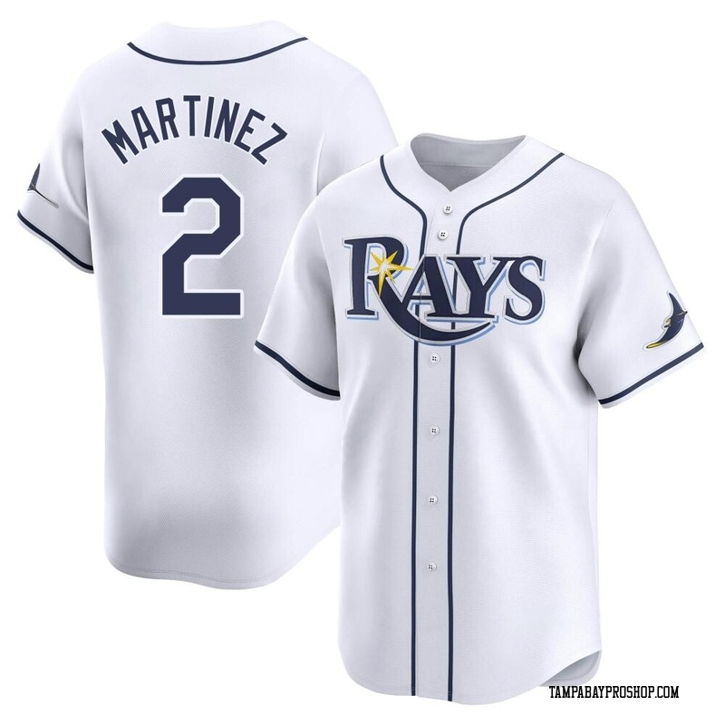 Michael Martinez Youth Tampa Bay Rays Home Jersey - White Limited