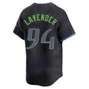 Nathan Lavender Men's Tampa Bay Rays 2024 City Connect Jersey - Charcoal Limited