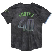 Nick Fortes Toddler Tampa Bay Rays 2024 City Connect Jersey - Charcoal Limited