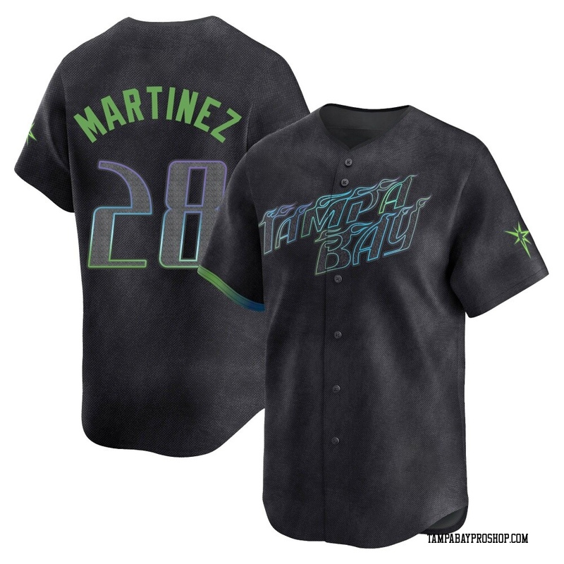 Nick Martinez Men's Tampa Bay Rays 2024 City Connect Jersey - Charcoal Limited