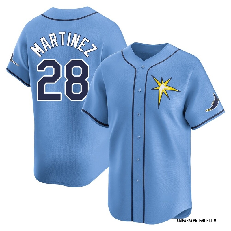 Nick Martinez Men's Tampa Bay Rays Alternate Jersey - Light Blue Limited