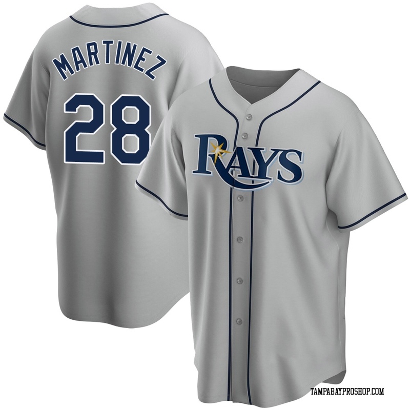 Nick Martinez Men's Tampa Bay Rays Road Jersey - Gray Replica