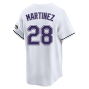 Nick Martinez Youth Tampa Bay Rays Throwback Cooperstown Jersey - White Limited
