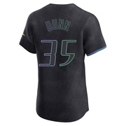 Oliver Dunn Men's Tampa Bay Rays 2024 City Connect Jersey - Charcoal Elite
