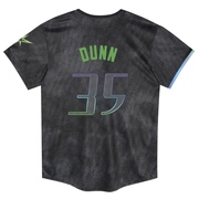 Oliver Dunn Toddler Tampa Bay Rays 2024 City Connect Jersey - Charcoal Limited