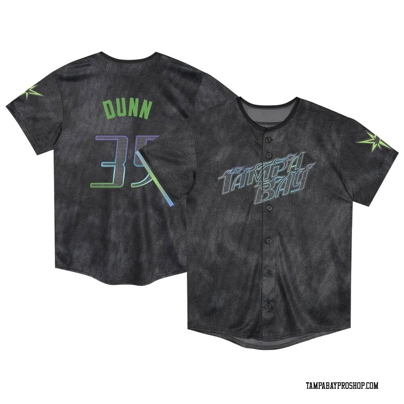 Oliver Dunn Toddler Tampa Bay Rays 2024 City Connect Jersey - Charcoal Limited