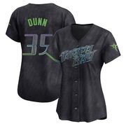 Oliver Dunn Women's Tampa Bay Rays 2024 City Connect Jersey - Charcoal Limited