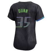 Oliver Dunn Women's Tampa Bay Rays 2024 City Connect Jersey - Charcoal Limited