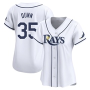 Oliver Dunn Women's Tampa Bay Rays Home Jersey - White Limited