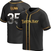 Oliver Dunn Youth Tampa Bay Rays Alternate Jersey - Black Golden Replica