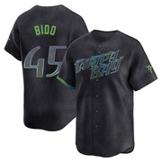 Osvaldo Bido Youth Tampa Bay Rays 2024 City Connect Jersey - Charcoal Limited