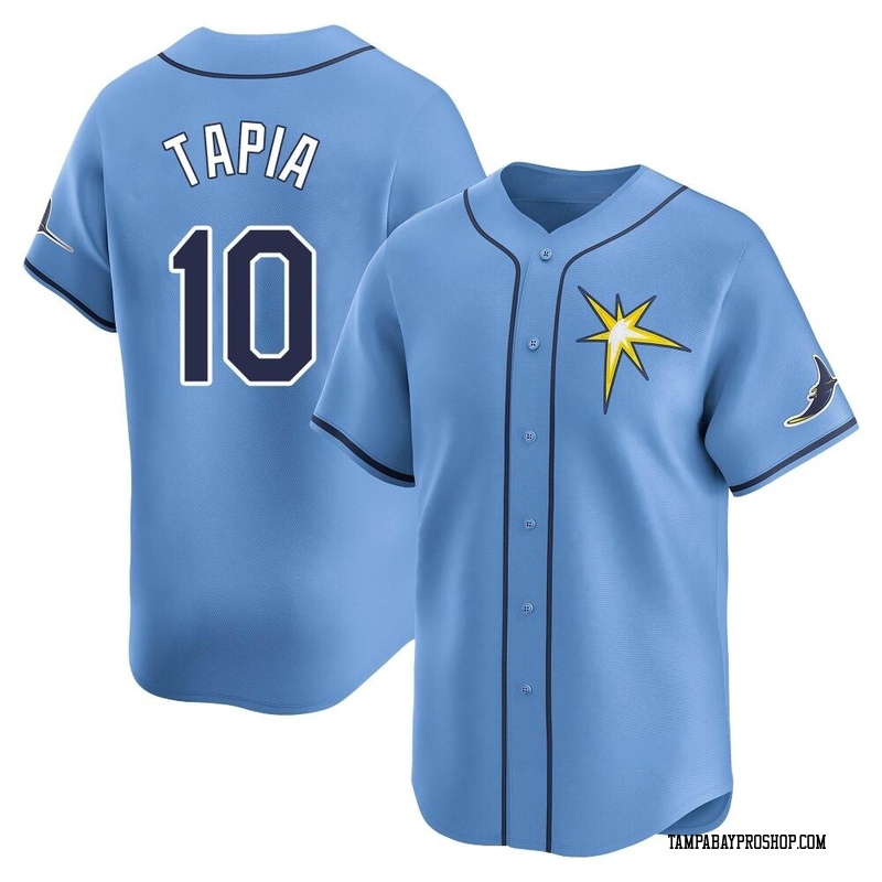 Raimel Tapia Men's Tampa Bay Rays Alternate Jersey - Light Blue Limited