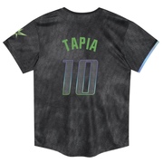 Raimel Tapia Toddler Tampa Bay Rays 2024 City Connect Jersey - Charcoal Limited