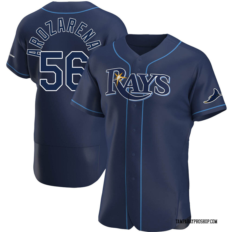 Randy Arozarena Men's Tampa Bay Rays Alternate Jersey Navy Authentic