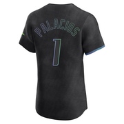 Richie Palacios Men's Tampa Bay Rays 2024 City Connect Jersey - Charcoal Elite