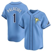 Richie Palacios Men's Tampa Bay Rays Alternate Jersey - Light Blue Limited