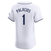 Richie Palacios Men's Tampa Bay Rays Home Jersey - White Elite