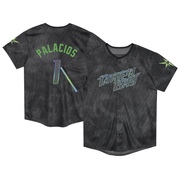 Richie Palacios Toddler Tampa Bay Rays 2024 City Connect Jersey - Charcoal Limited