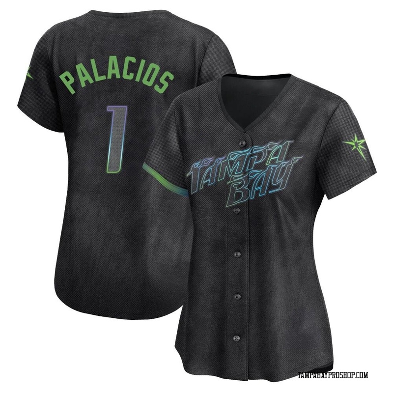 Richie Palacios Women's Tampa Bay Rays 2024 City Connect Jersey - Charcoal Limited
