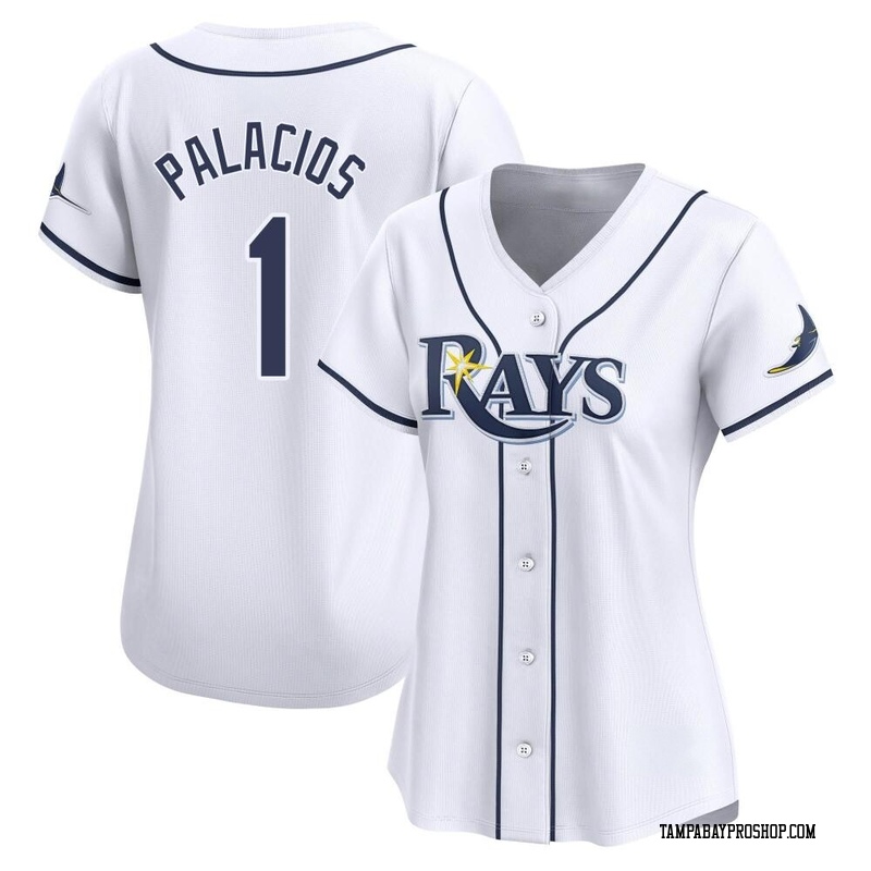 Richie Palacios Women's Tampa Bay Rays Home Jersey - White Limited
