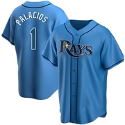 Richie Palacios Youth Tampa Bay Rays Alternate Jersey - Light Blue Replica