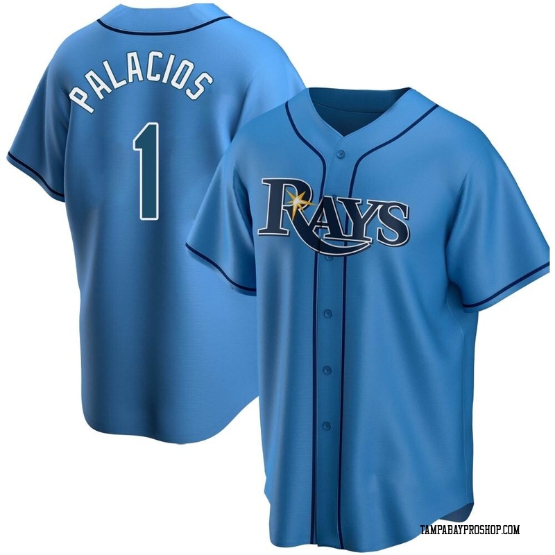 Richie Palacios Youth Tampa Bay Rays Alternate Jersey - Light Blue Replica