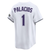 Richie Palacios Youth Tampa Bay Rays Throwback Cooperstown Jersey - White Limited