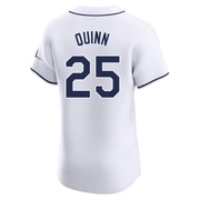 Roman Quinn Men's Tampa Bay Rays Home Jersey - White Elite