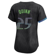 Roman Quinn Women's Tampa Bay Rays 2024 City Connect Jersey - Charcoal Limited