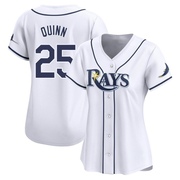 Roman Quinn Women's Tampa Bay Rays Home Jersey - White Limited