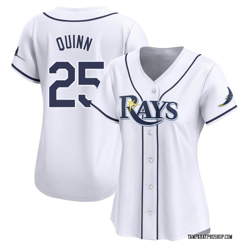 Roman Quinn Women's Tampa Bay Rays Home Jersey - White Limited